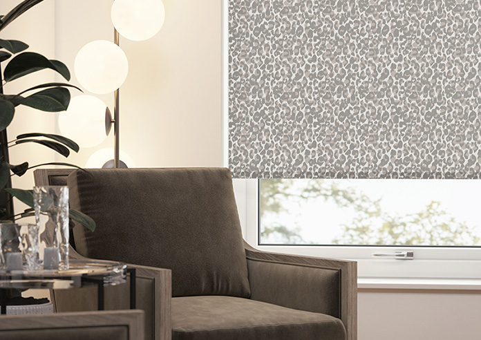 Leopard, Light Taupe Brown - Roller Blind - Image 5